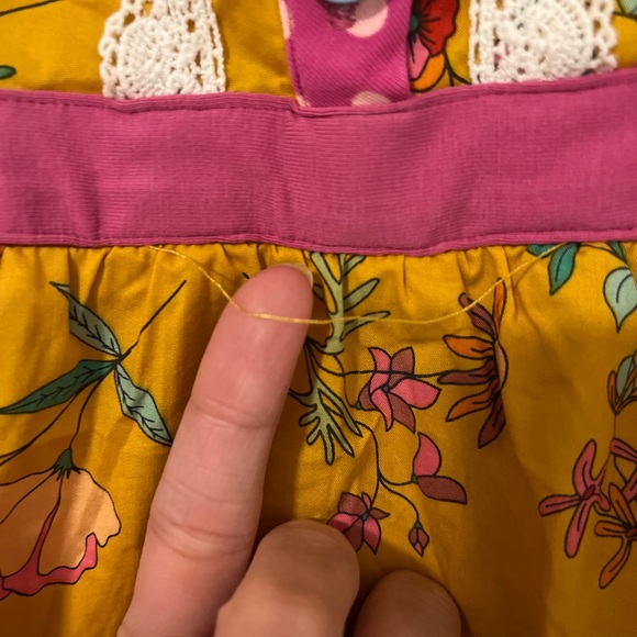 Matilda Jane 3-6M Floral Boho Style Romper - Picture 6 of 8